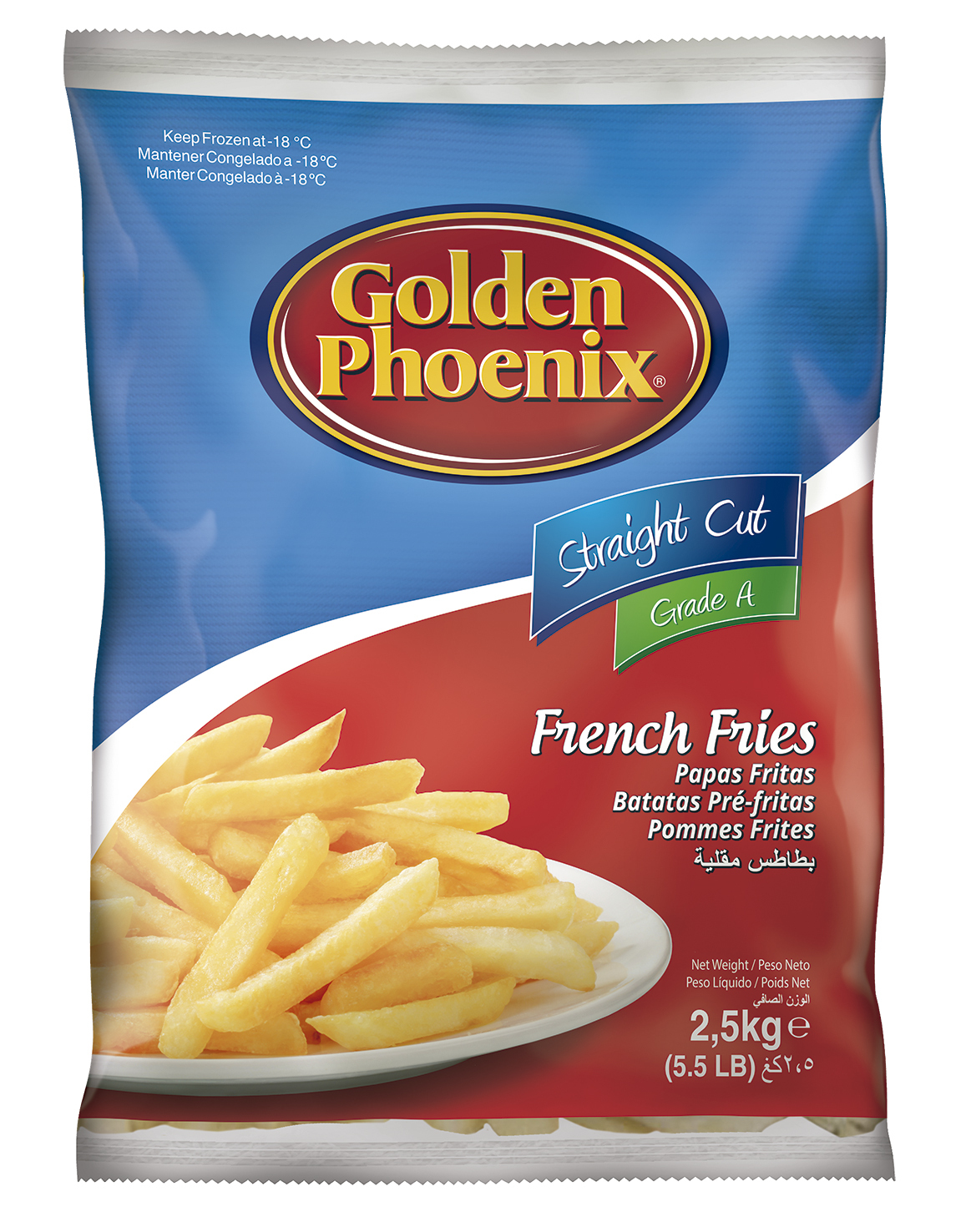 Premium Straight Cut French Fries