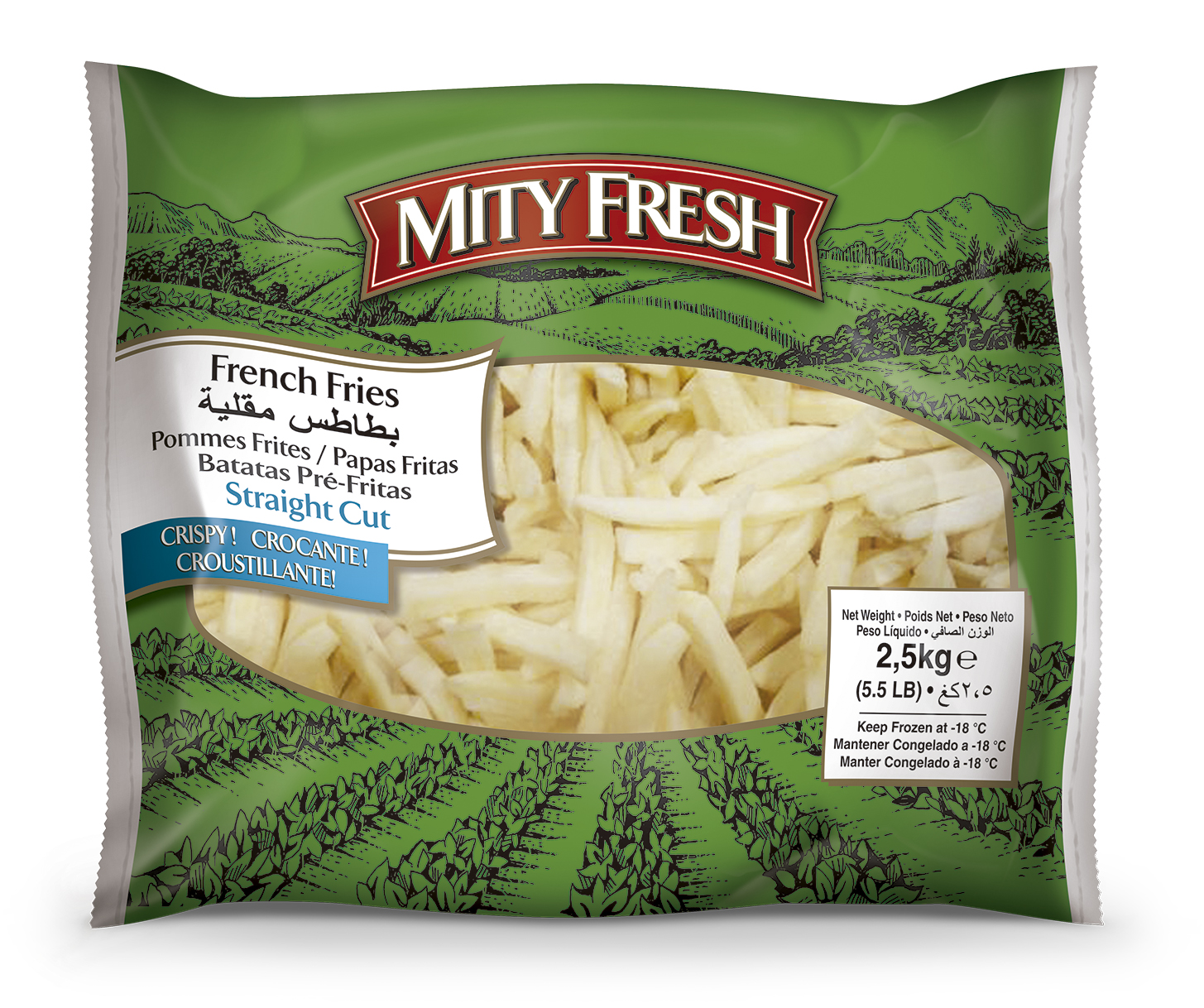 Straight Cut French Fries