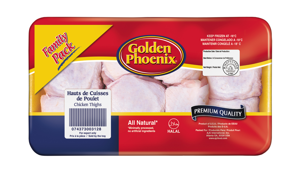 Golden Phoenix Chicken Tray pack